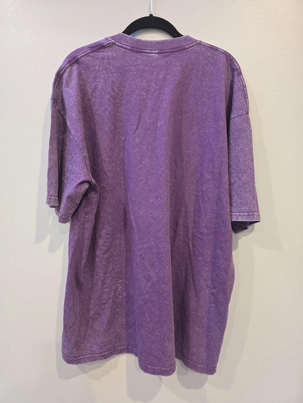 NWOT Bright Purple XL Crewneck Tee - Picture 4 of 5